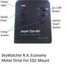 SkyWatcher R.A. Economy Motor Drive For EQ1 Mount