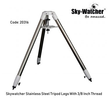 Skywatcher Stainless Steel Tripod Legs With 3/8 Inch Thread