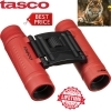 Tasco 10x25 Essentials Compact Binoculars (Red)