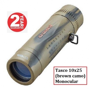 Tasco 10x25 (brown camo) Monocular