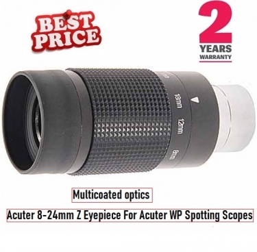 Acuter 8-24mm Zoom Eyepiece For Acuter Waterproof Spotting Scopes