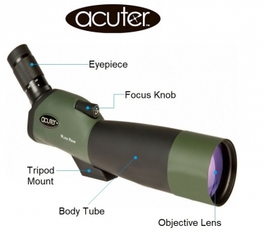 Acuter ST20-60x80A NatureClose WP 45 Angled Spotting Scope