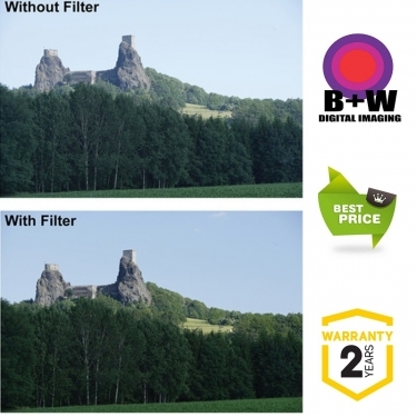 B+W 62mm E F-Pro Digital 010 Single Coated UV Haze Filter