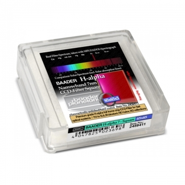 Baader 65x65mm H-Alpha 7nm CCD Narrowband Square Filter