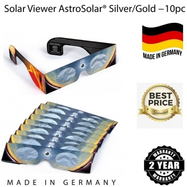 Baader Solar Viewer AstroSolar Silver/Gold - 10pc