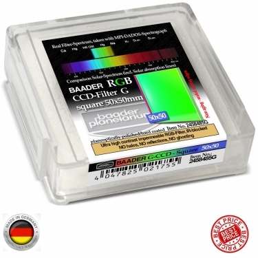 Baader 50x50mm G-CCD Unmounted Square Filter