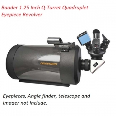 Baader 1.25 Inch Q-Turret Quadruplet Eyepiece Revolver