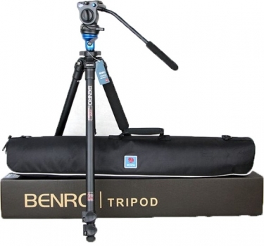 Benro A1573FS2 Aluminium Tripod Legs With S2 Video Head