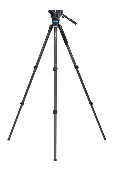 Benro C373FBS8 Carbon Fibre Video Tripod Kit