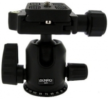 Benro N0 Dual Action Ball Head With PU50 Quick Release Plate