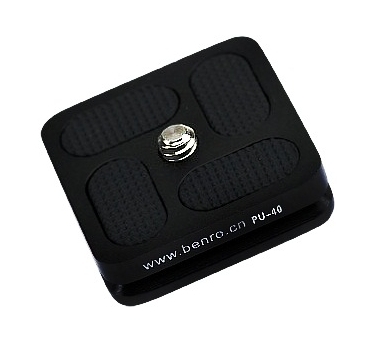 Benro PU-40 Quick Release Plate for J and B Series Ball Head