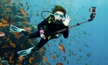 Braun Underwater Selfie Stick