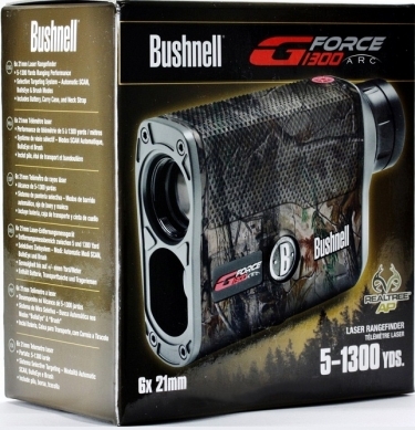 Bushnell 6x21 G-Force 1300 ARC Laser Waterproof Rangefinder Camo