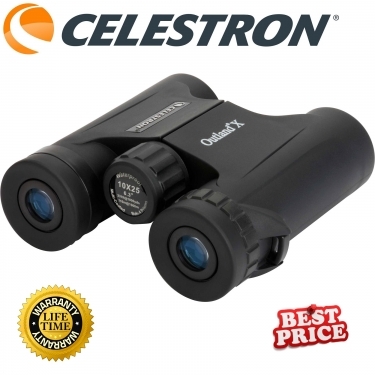 Celestron Outland-X 10x25 WP Roof Prism Binoculars