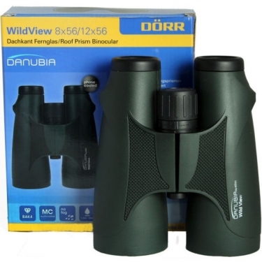 Danubia 8x56 WildView Roof Prism Binoculars - Green