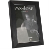 Dorr 6x4-Inch Balthus Brushed Aluminium Black Photo Frame