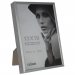 Dorr 7x5-Inch Signa Brushed Aluminium Silver Photo Frame