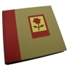 Dorr Green Earth Red Flower 6x4 Slip In Photo Album - 200 Photos