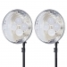 Dorr DL-400 LED Continuous Lighting Kit 8 x 25 Watt LED Bulbs