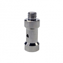 Dorr FM Spigot 1/4-Inch - 3/8-Inch Silver Connector 373610