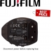 Fujifilm World Travel Adapter Dual USB 2.1 2100mA Charger -Grey Black