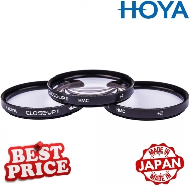Hoya 58mm Close-Up Kit (+1,+2,+4) HMC (Multi-Coated)