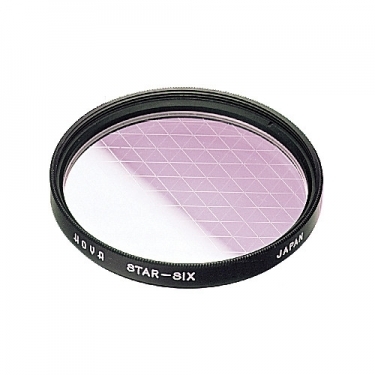 Hoya 52mm Cross Screen 6-Point Star Effect Glass Filter