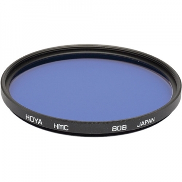 Hoya 55mm Standard 80B Blue Filter