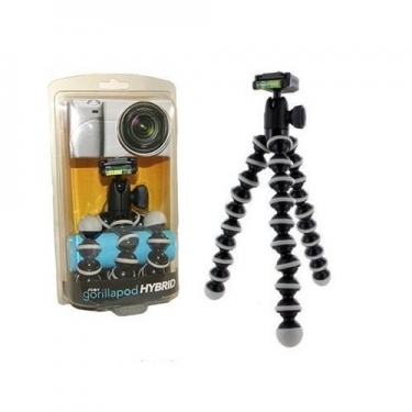 Joby GorillaPod GP2B Hybrid Flexible Mini-Tripod With Ball Head Gray/