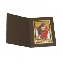 Kenro 6x4 Portrait Slip In Photo Folders Brown - Pack Of 50