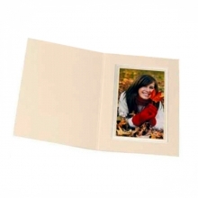 Kenro 8x10 Portrait Slip In Photo Folders Ivory - Pack Of 50