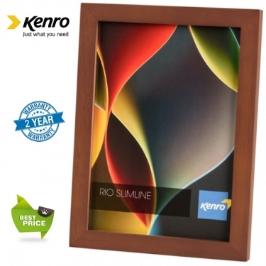 Kenro 8x10 Inch Rio Slimline Frame Dark Oak