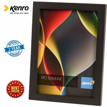 Kenro 8x6 Inch Rio Slimline Frame Black