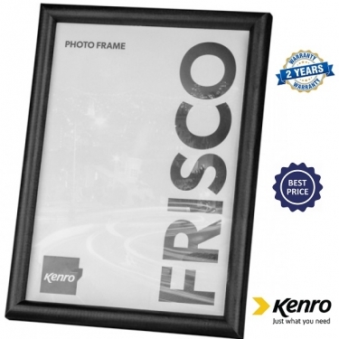 Kenro A4 Frisco Photo Frame - Black