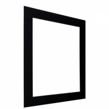 Kenro Black Bevel Mount 8x10-Inch Cut 6x8-Inch