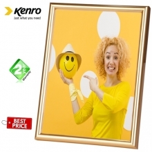 Kenro Frisco 9x6-Inch / 23x15cm Photo Frame - Gold