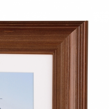 Kenro Rocco Frame 12x10 Inch With Mat 8x10 Inch - Brown