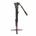 Kenro Video Monopod Kit (Aluminium) with VH01F Fluid Head (Flat Base)