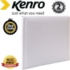 Kenro 32 x 27.5cm 100 Pages White Satin Traditional Album