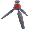 Manfrotto PIXI Mini Table Top Tripod - Red & Gray