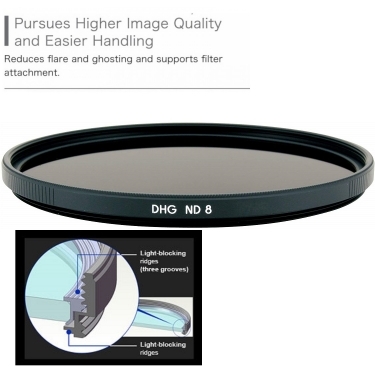 Marumi DHG 72mm ND8 Neutral Density Filter