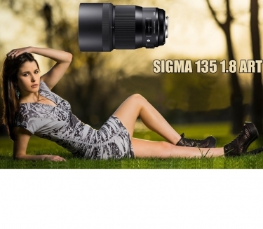Sigma 135mm F/1.8 DG HSM Art Lens For Nikon F