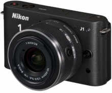 Nikon 1 J1 Black Digital Camera with 10-30mm Lens