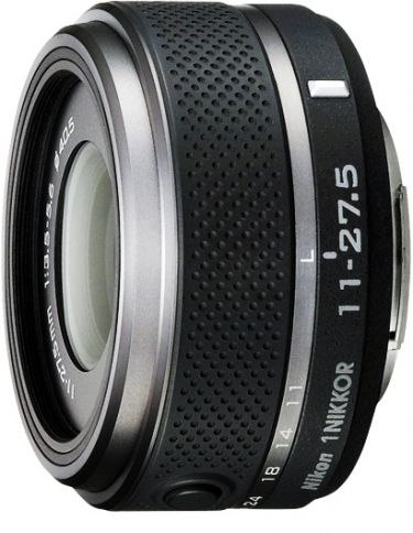 Nikon 1 NIKKOR 11-27.5mm f/3.5-5.6 Lens for CX Format Black