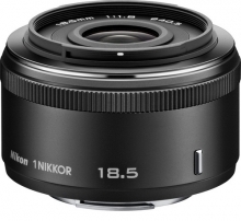 Nikon 1 Nikkor 18.5mm f/1.8 Lens For CX Format Black