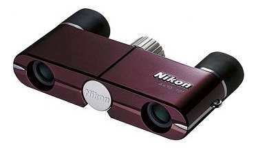 Nikon DCF 4x10 Binoculars - Burgundy