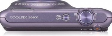 Nikon 16 MP Coolpix S6400 Digital Camera Purple