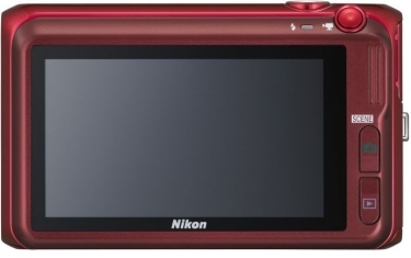 Nikon 16 MP Coolpix S6400 Digital Camera Red