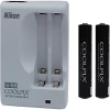 Nikon EN-MH2-B2/MH-72 Ni-MH AA Batteries and Charger Kit