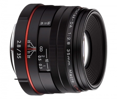 Pentax High Definition DA 35mm F2.8 Macro Limited Lens (Black)